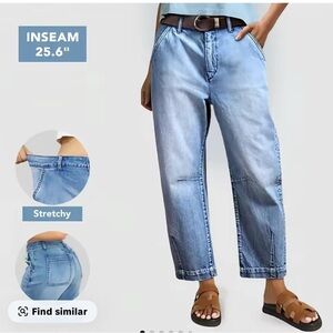 Flamingals Casual Mid-rise Straight Leg